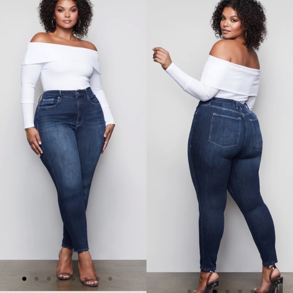 Good American Denim - Good American Style GLC899T Good Legs Crop Jeans Size 16